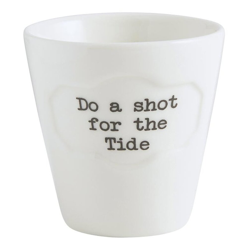 NEW Do a shot for the TIDE ! Alabama Crimsontide Set 12 ceramic Shot Glasses NIB
